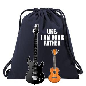 Uke I Am Your Father Drawstring Bag