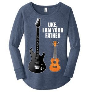 Uke I Am Your Father Women's Perfect Tri Tunic Long Sleeve Shirt