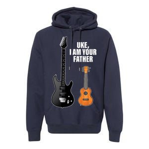 Uke I Am Your Father Premium Hoodie