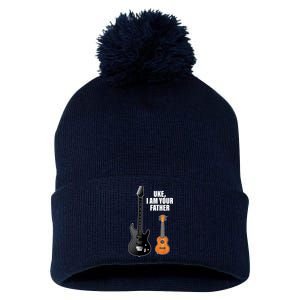 Uke I Am Your Father Pom Pom 12in Knit Beanie