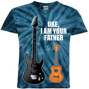 Uke I Am Your Father Kids Tie-Dye T-Shirt