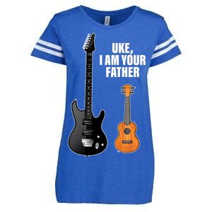 Uke I Am Your Father Enza Ladies Jersey Football T-Shirt