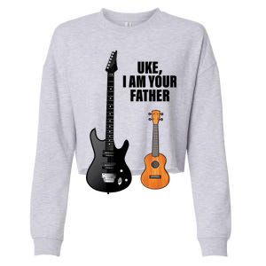 Uke I Am Your Father Cropped Pullover Crew