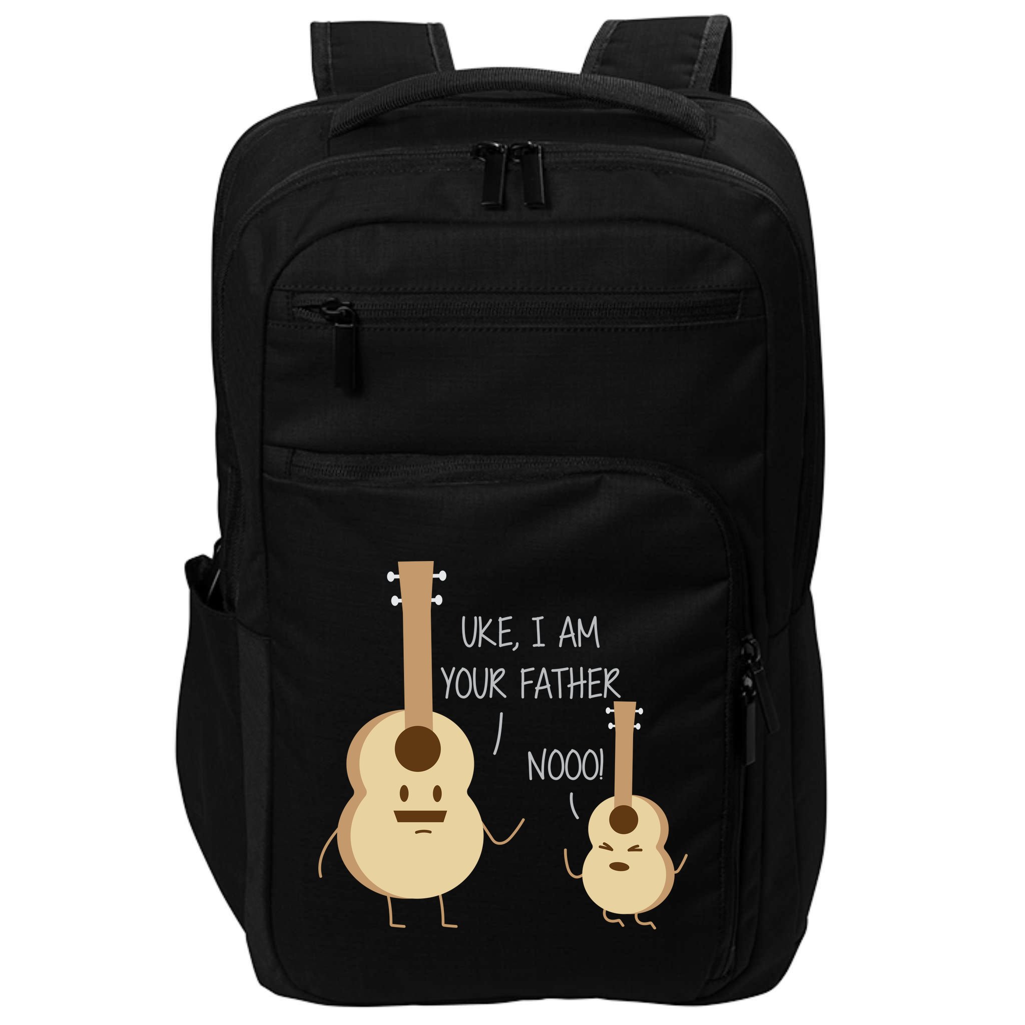 Uke I Am Your Father Ukulele Guitar Impact Tech Backpack