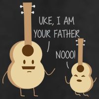 Uke I Am Your Father Ukulele Guitar Adult Drive Performance Visor