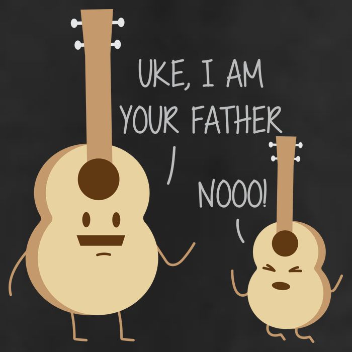 Uke I Am Your Father Ukulele Guitar 11oz C Handle Ceramic Mug