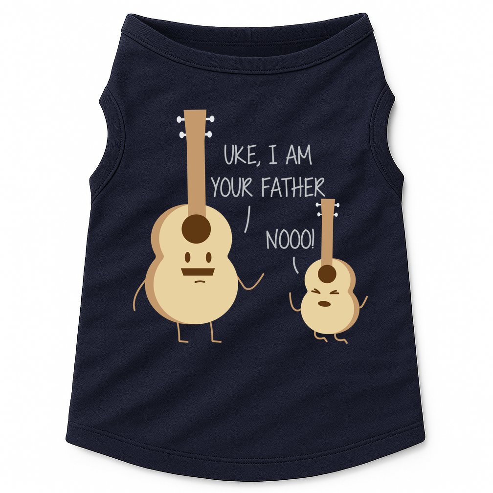 Uke I Am Your Father Ukulele Guitar Doggie Tank
