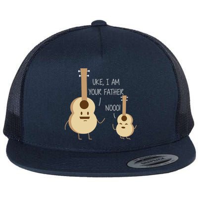 Uke I Am Your Father Ukulele Guitar Flatbill Hat