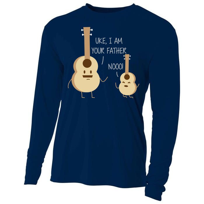 Uke I Am Your Father Ukulele Guitar Cooling Performance Long Sleeve Crew