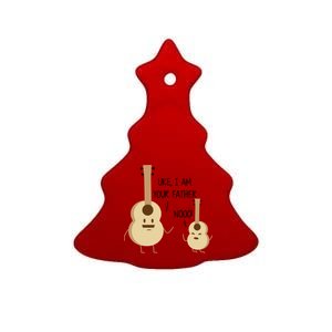 Uke I Am Your Father Ukulele Guitar Ceramic Tree Ornament