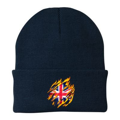 United Kingdom Flame Flag Beanie