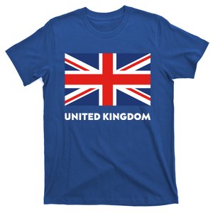 United Kingdom Flag White Blue And Red England Union Jack Great Gift T-Shirt