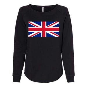 United Kingdom Flag British Union Jack Uk Flags Gift Womens California Wash Sweatshirt