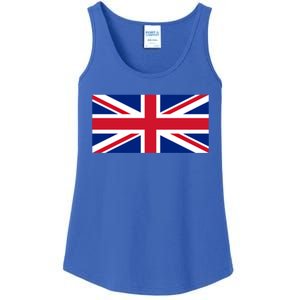 United Kingdom Flag British Union Jack Uk Flags Gift Ladies Essential Tank