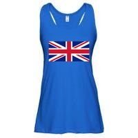 United Kingdom Flag British Union Jack Uk Flags Gift Ladies Essential Flowy Tank