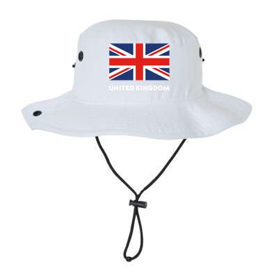 United Kingdom Flag White Blue And Red England Union Jack Gift Legacy Cool Fit Booney Bucket Hat