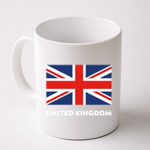 United Kingdom Flag White Blue And Red England Union Jack Gift Coffee Mug