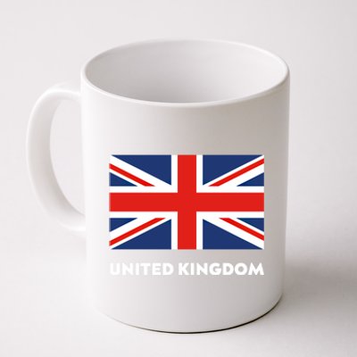 United Kingdom Flag White Blue And Red England Union Jack Gift Coffee Mug