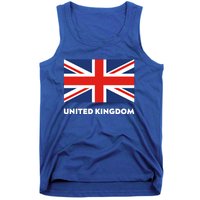 United Kingdom Flag White Blue And Red England Union Jack Gift Tank Top