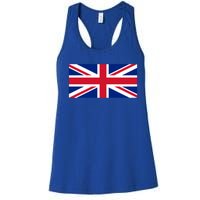 United Kingdom Flag British Union Jack Uk Flags Great Gift Women's Racerback Tank