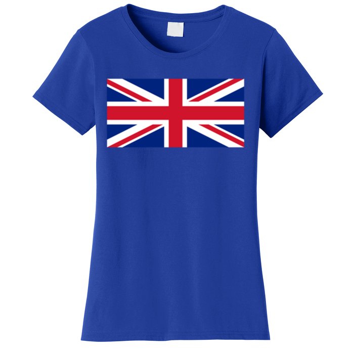 United Kingdom Flag British Union Jack Uk Flags Great Gift Women's T-Shirt