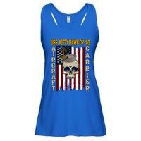 Uss Kitty Hawk Cvmeaningful Gift63 Veterans Day Dad Son Grandpa Great Gift Ladies Essential Flowy Tank