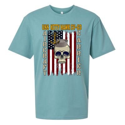 Uss Kitty Hawk Cvmeaningful Gift63 Veterans Day Dad Son Grandpa Great Gift Sueded Cloud Jersey T-Shirt