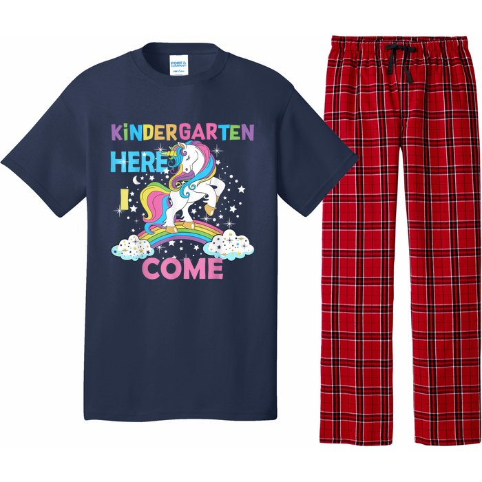 Unicorn Kindergarten Here I Come School Kindergarten Girl Pajama Set