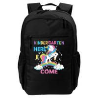 Unicorn Kindergarten Here I come School Kindergarten Girl Daily Commute Backpack