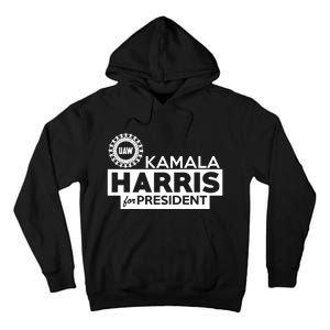 Uaw Kamala Harris For President Tall Hoodie