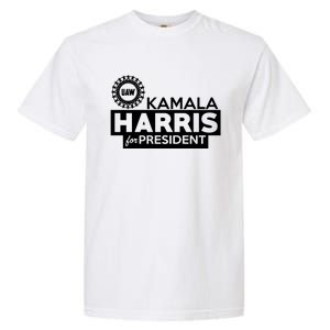 Uaw Kamala Harris For President Garment-Dyed Heavyweight T-Shirt