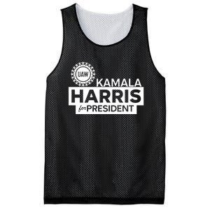 Uaw Kamala Harris For President 2024 Mesh Reversible Basketball Jersey Tank