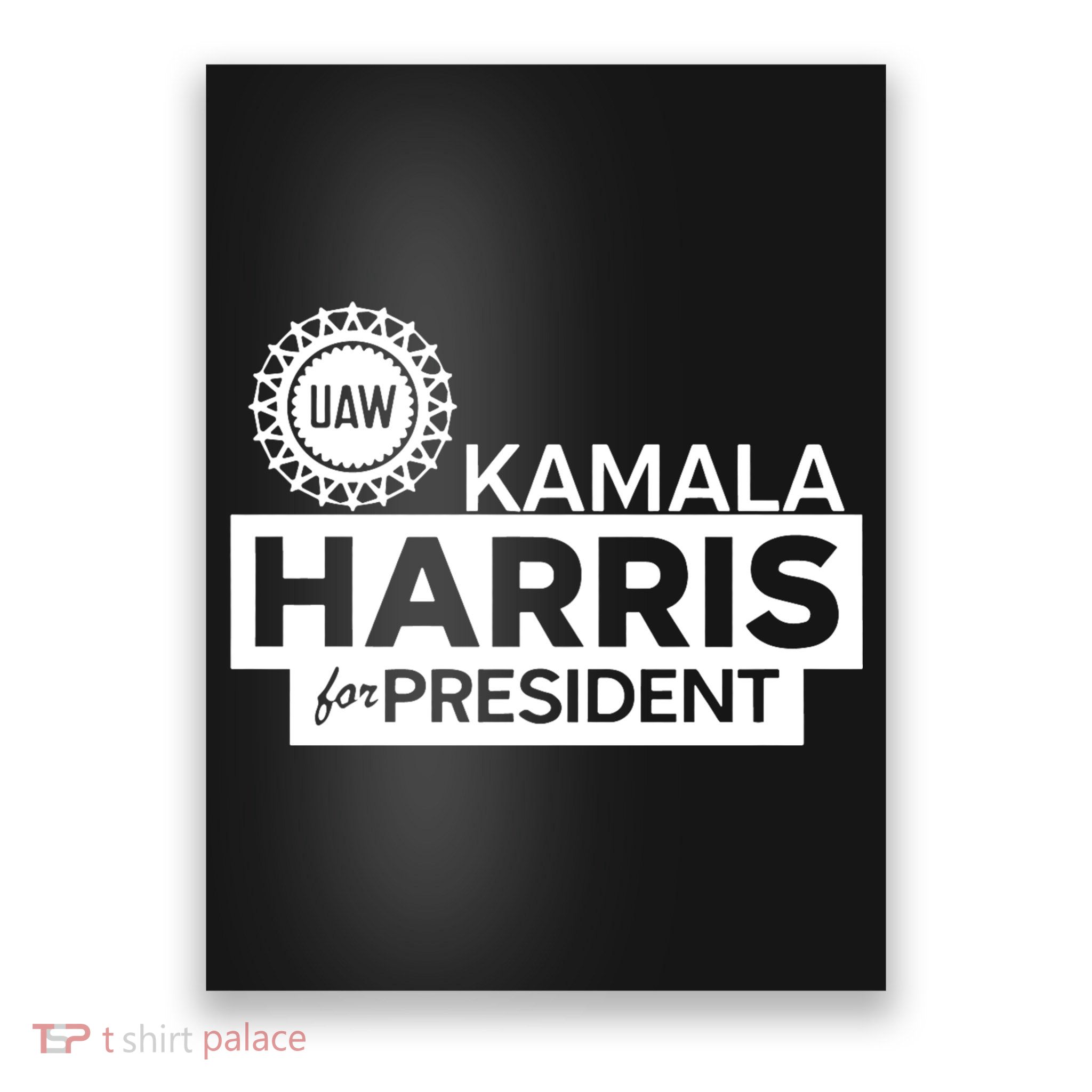 Uaw Kamala Harris For President 2024 Poster