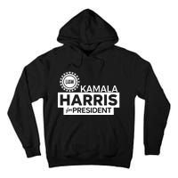 Uaw Kamala Harris For President 2024 Tall Hoodie