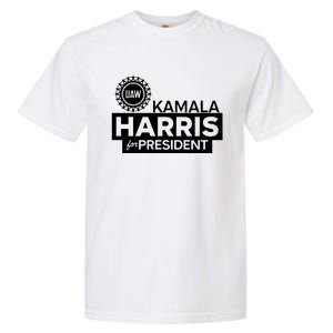 Uaw Kamala Harris For President 2024 Garment-Dyed Heavyweight T-Shirt