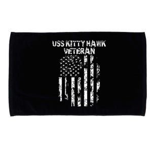 Uss Kitty Hawk Veteran Microfiber Hand Towel