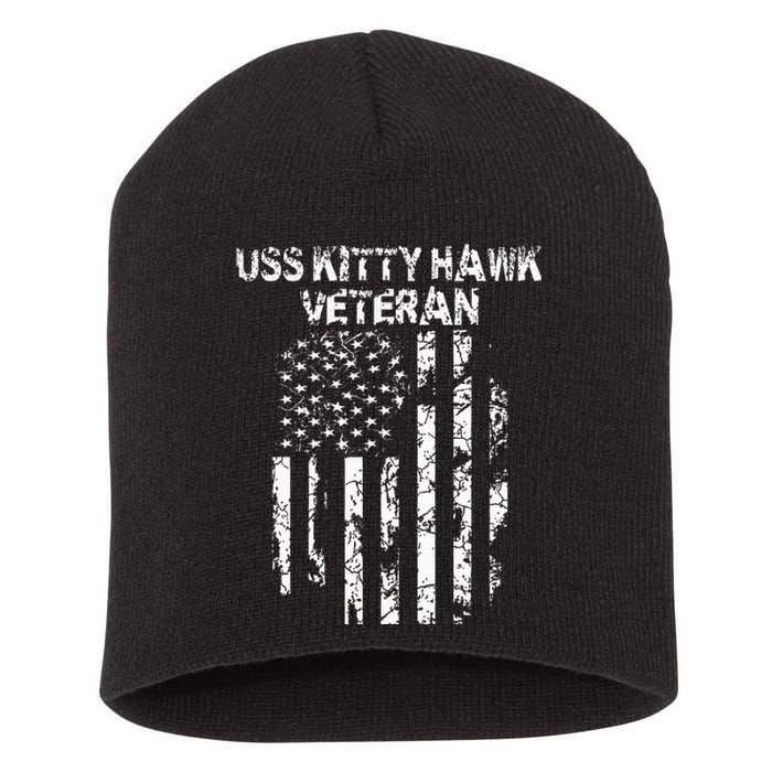 Uss Kitty Hawk Veteran Short Acrylic Beanie