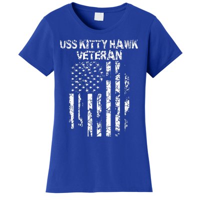 Uss Kitty Hawk Veteran Women's T-Shirt