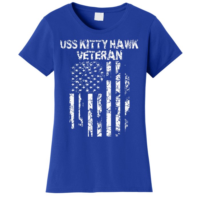 Uss Kitty Hawk Veteran Women's T-Shirt