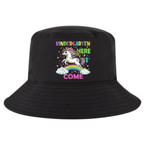 Unicorn Kindergarten Here I Come School Kindergarten Girl Cool Comfort Performance Bucket Hat