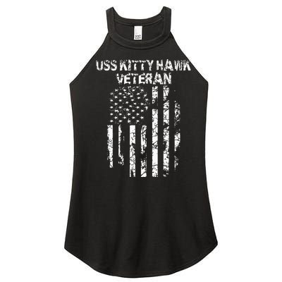 Uss Kitty Hawk Veteran Women’s Perfect Tri Rocker Tank