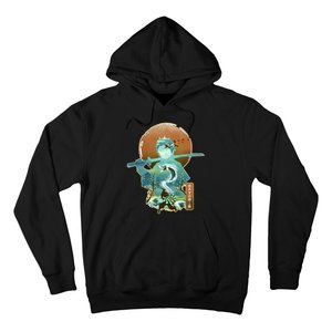 Ukiyo Breath Of Water Samurai Hoodie