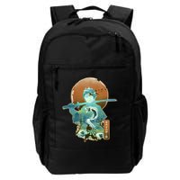 Ukiyo Breath Of Water Samurai Daily Commute Backpack