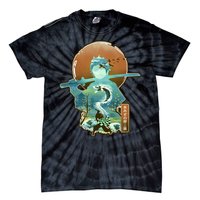 Ukiyo Breath Of Water Samurai Tie-Dye T-Shirt