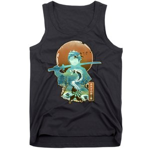 Ukiyo Breath Of Water Samurai Tank Top