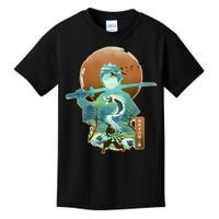 Ukiyo Breath Of Water Samurai Kids T-Shirt