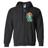 Ukiyo Breath Of Water Samurai Full Zip Hoodie