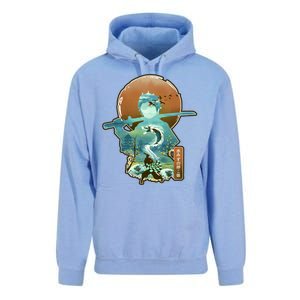 Ukiyo Breath Of Water Samurai Unisex Surf Hoodie