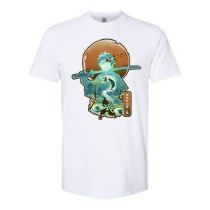 Ukiyo Breath Of Water Samurai Softstyle CVC T-Shirt