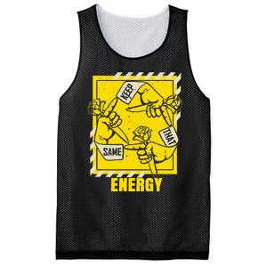 Universitygold Keep That Same Energy Varsitygold Color Mesh Reversible Basketball Jersey Tank